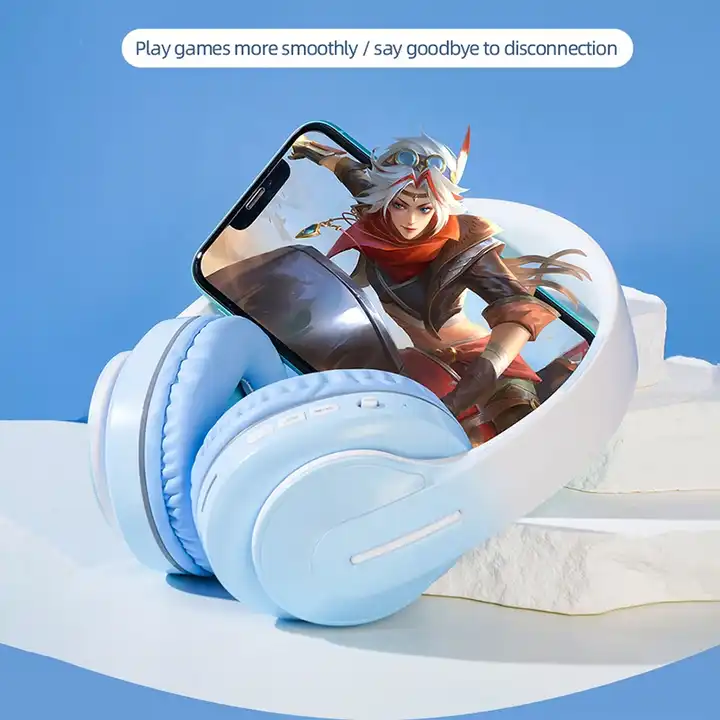 Over-ear Bluetooth headphones