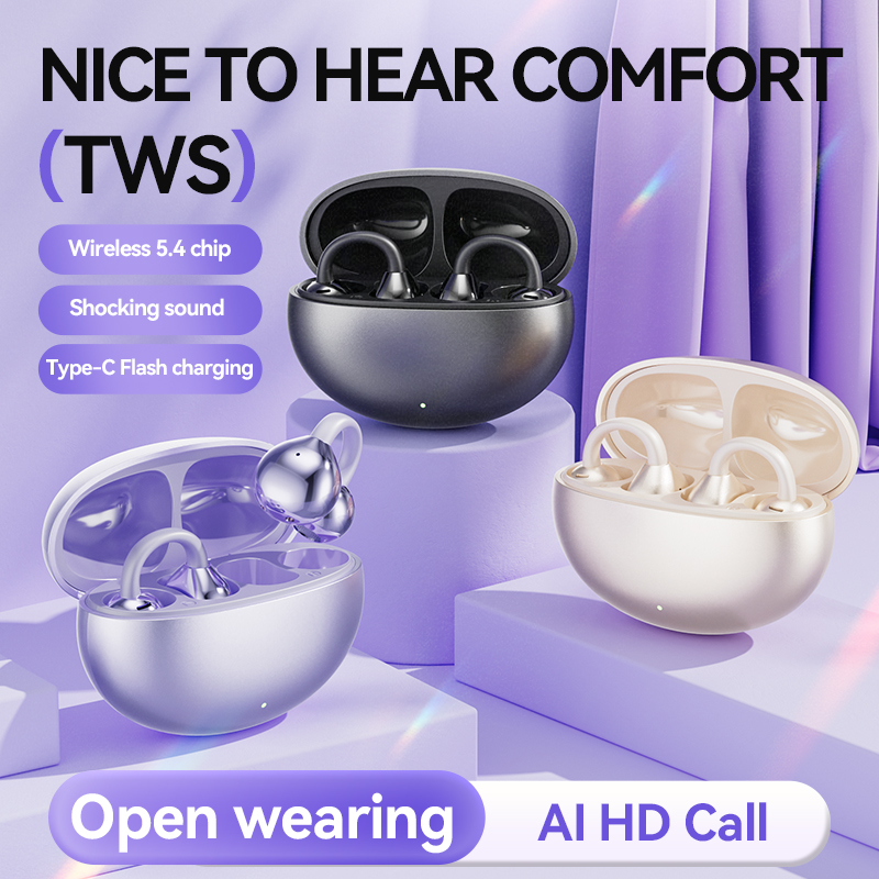 Say Goodbye to Ear Pain and Slippage! Ear-clip TWS is the Best Choice